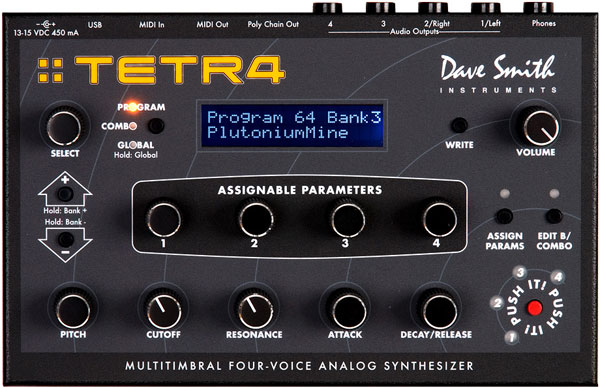 Dave Smith Instruments Tetra | Vintage Synth Explorer