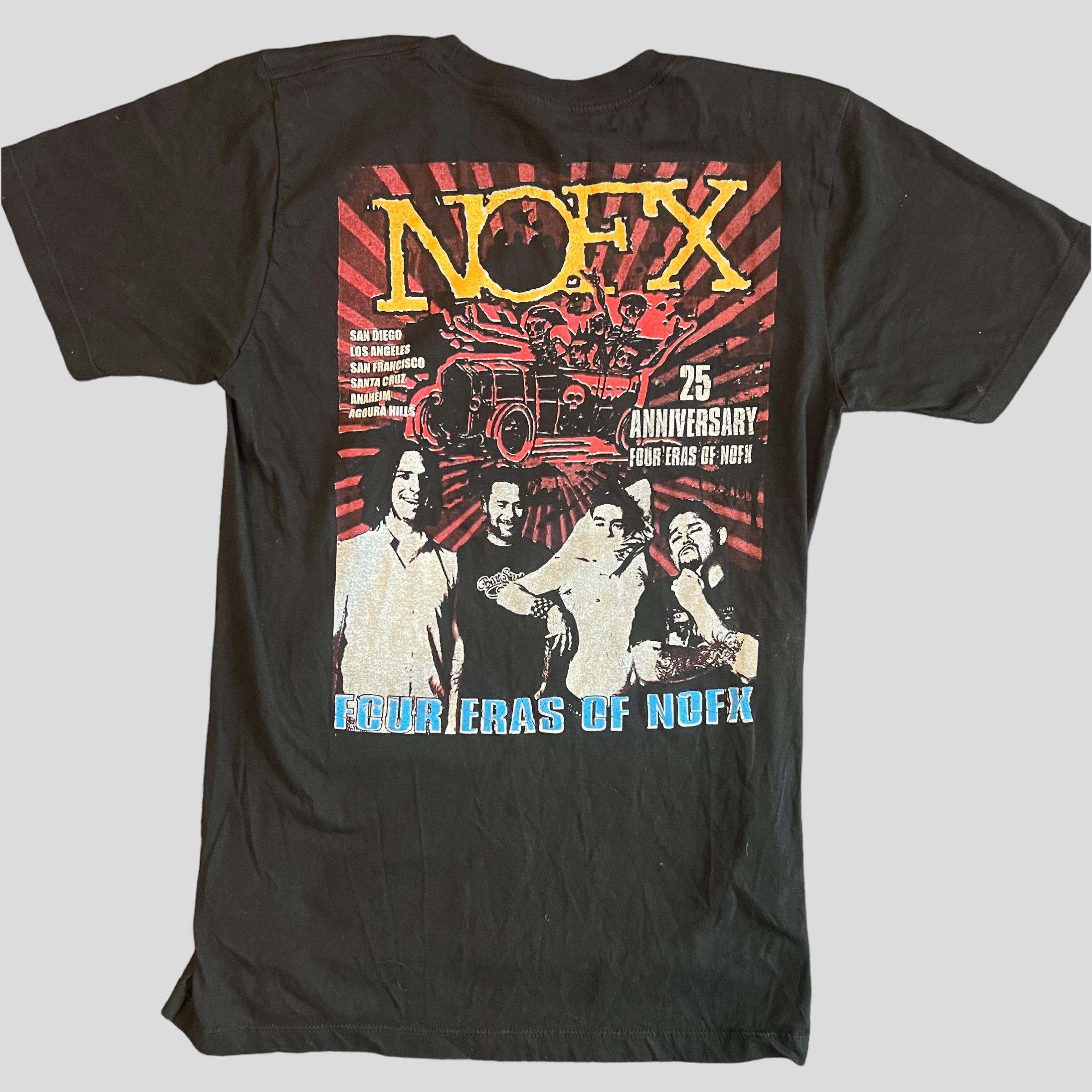 NOFX Band - Black 25th Anniversary T-Shirt Size S – Vinyl Devotion