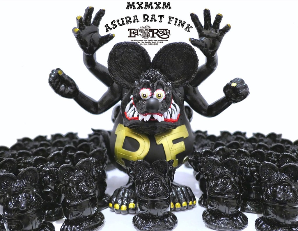Magical Mosh Misfits x BlackBook Toy — Asura Rat Fink (8.2