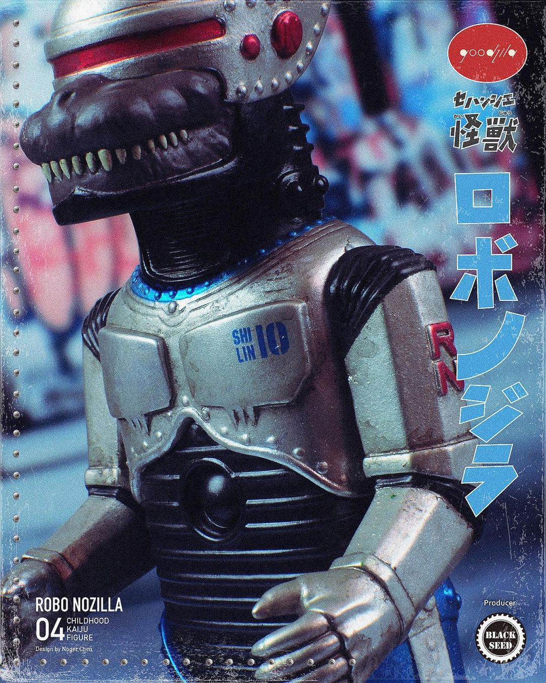 Robo Nozilla by Goodzilla x Blackseed Toys - Vinyl Pulse