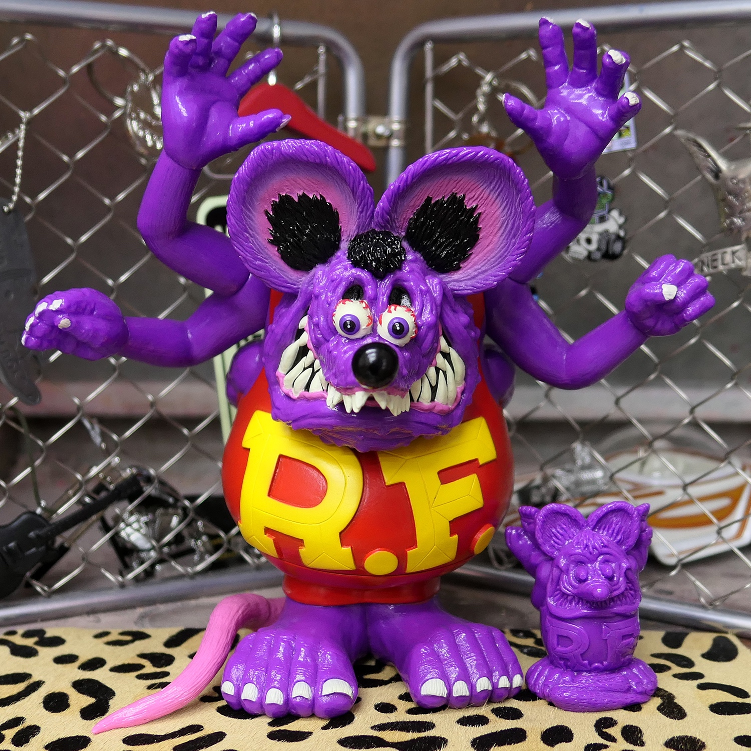 Asura Rat Fink Purple by MxMxM x BlackBook Toy - Vinyl Pulse