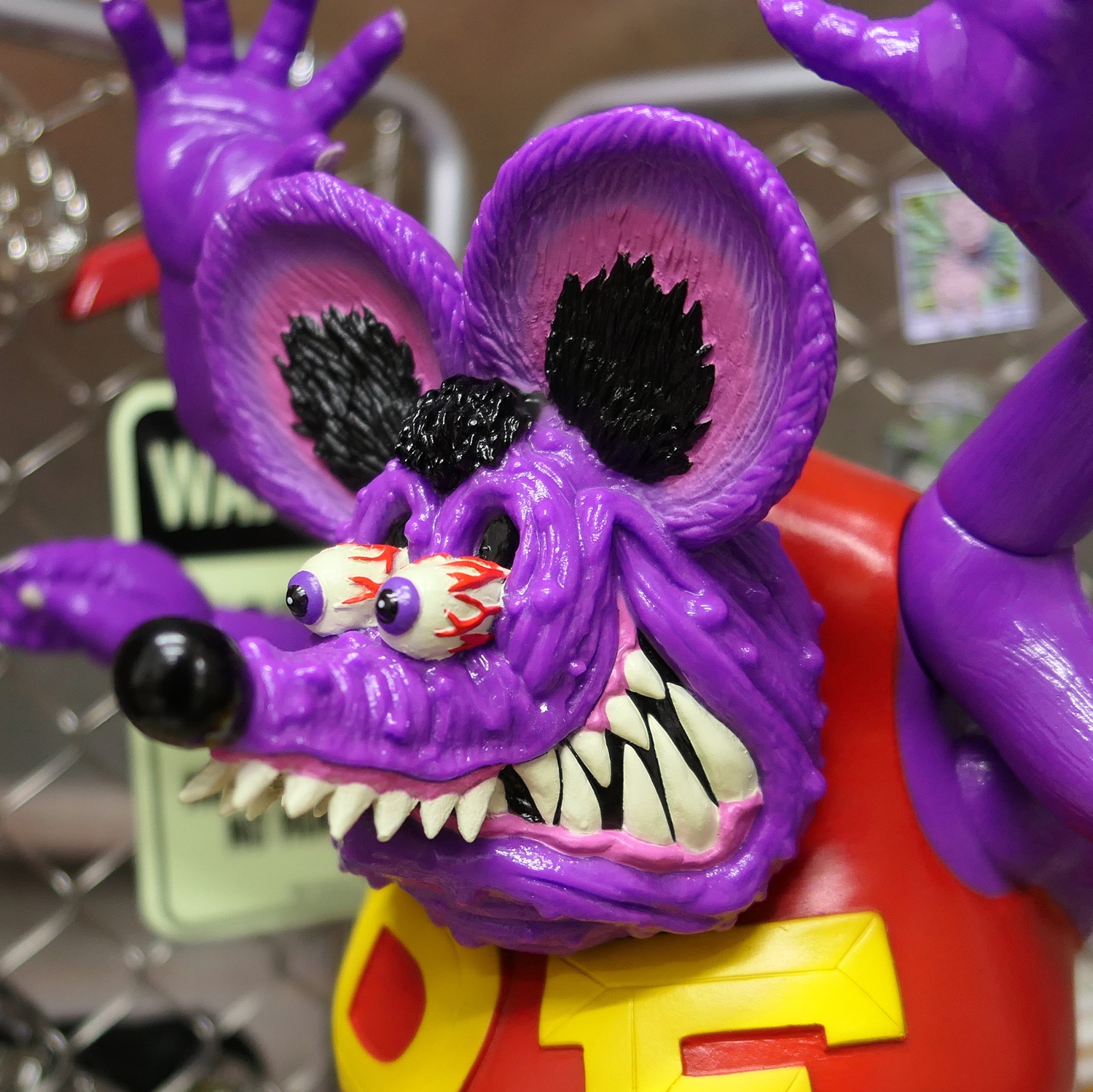 Asura Rat Fink Purple by MxMxM x BlackBook Toy - Vinyl Pulse