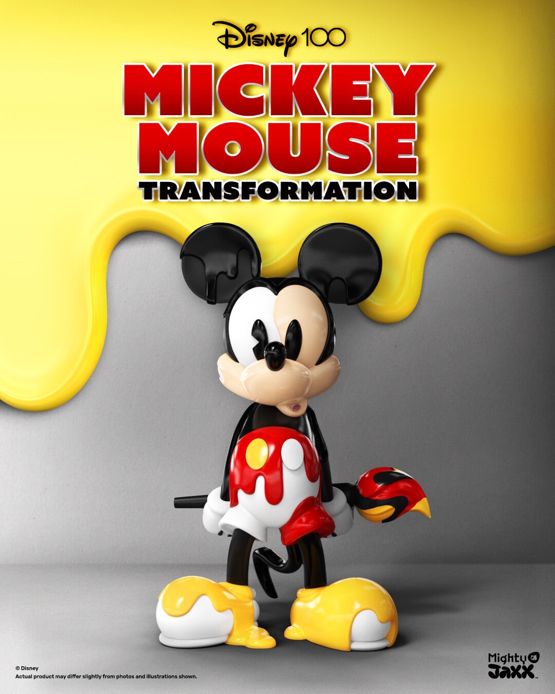 Mickey Mouse Transformation (Disney100) by Mighty Jaxx - Vinyl Pulse
