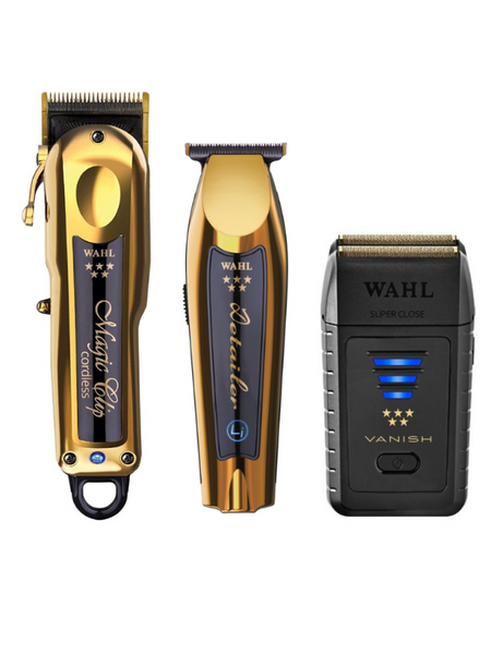 Wahl Limited Edition Cordless Gold Magic Clip + Wahl Limited