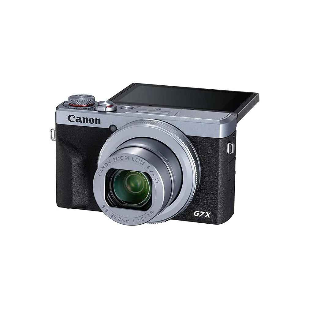 Canon PowerShot G7 X Mark III Silver | Fotocamera Compatta 4K con