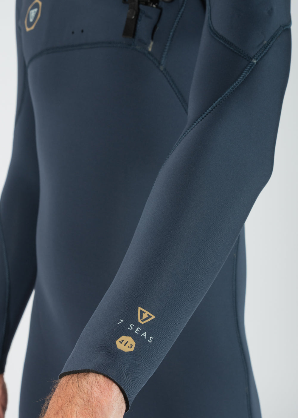 7 Seas 4/3mm Chest Zip Wetsuit | Vissla Cold Water Fullsuit