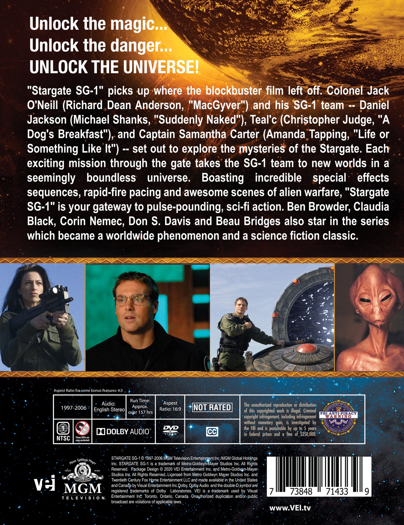 Stargate SG 1 - The Complete Series [DVD] #7143 – Visual