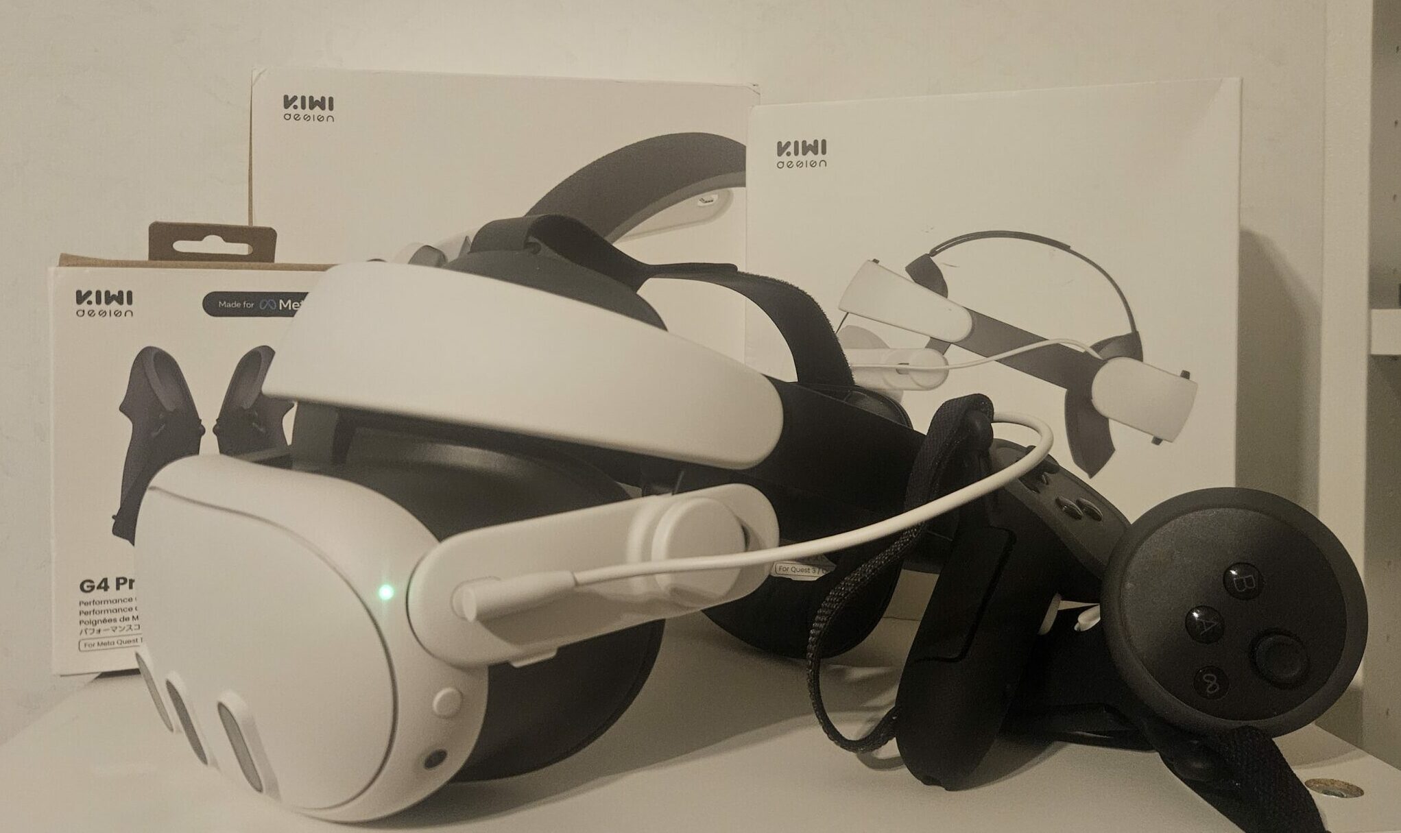 Accessori Kiwi Design per Quest 3 e 3s: G4 Pro, H4 Boost, K4 Boost