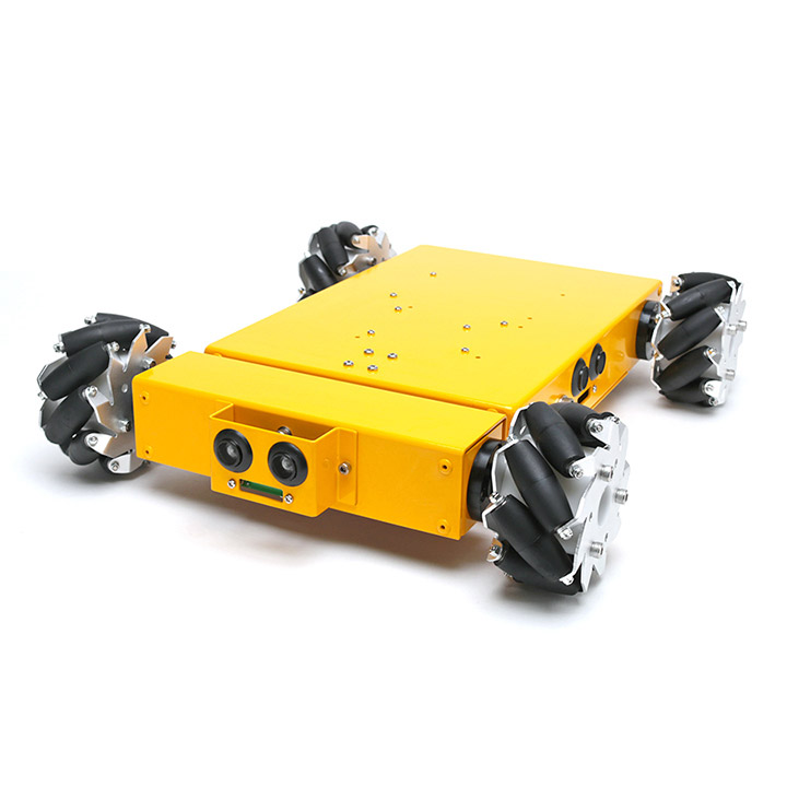 組立済】4WD100mmメカナムホイールロボット (10011) : ロボット