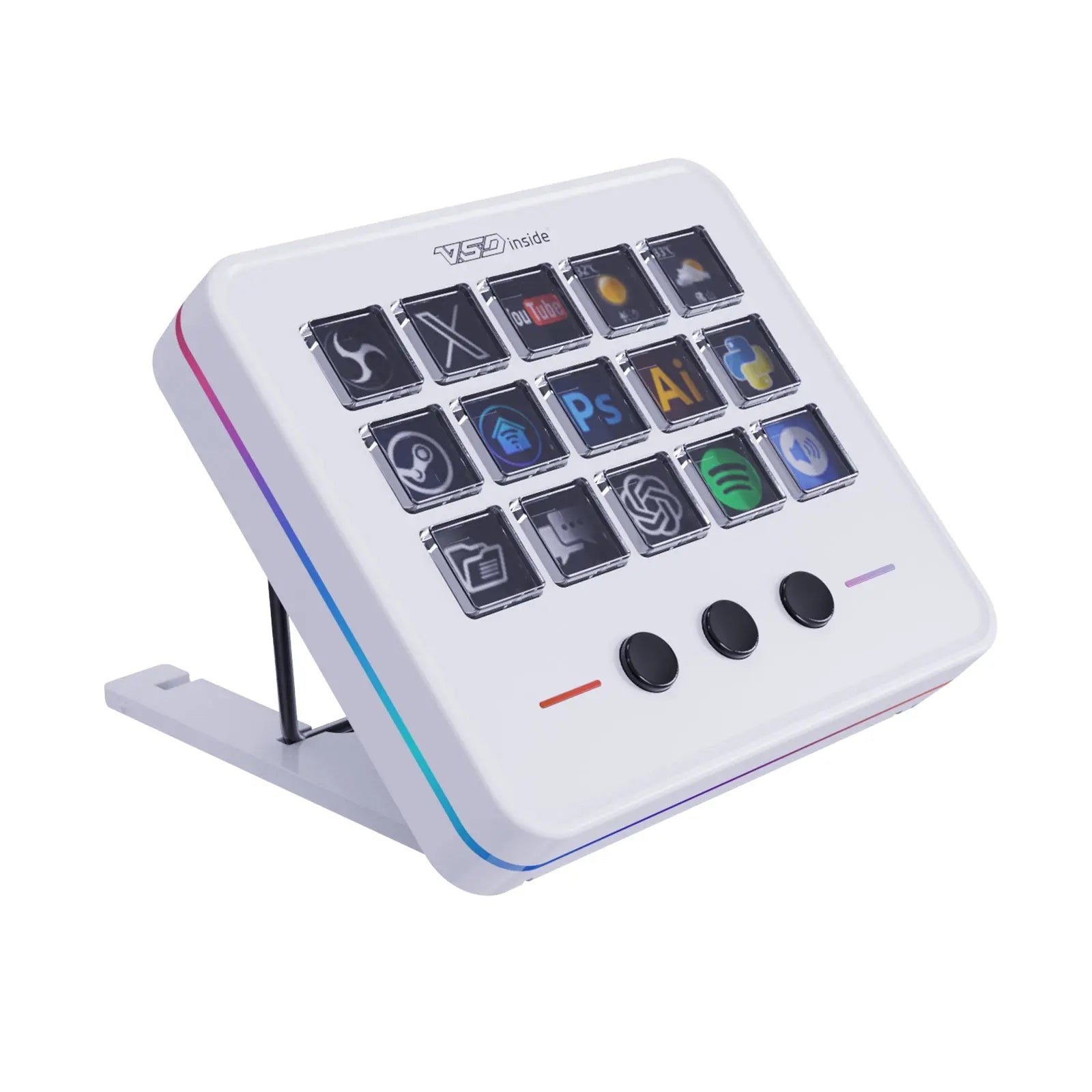 VSDinside Stream Dock M18 – Programmable Macro Keypad, Stream Deck