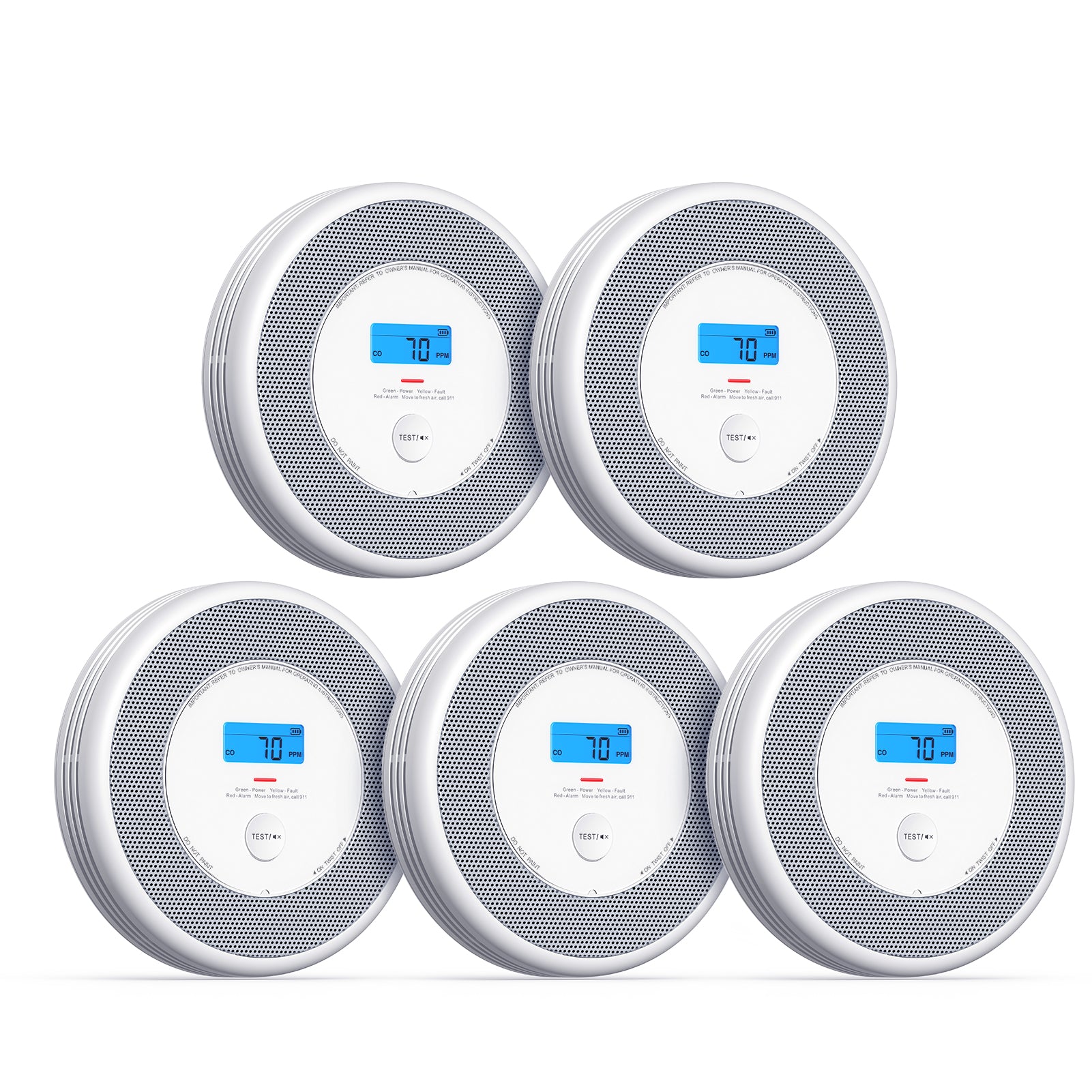 XP0A-SR Standalone Smoke and CO Alarm