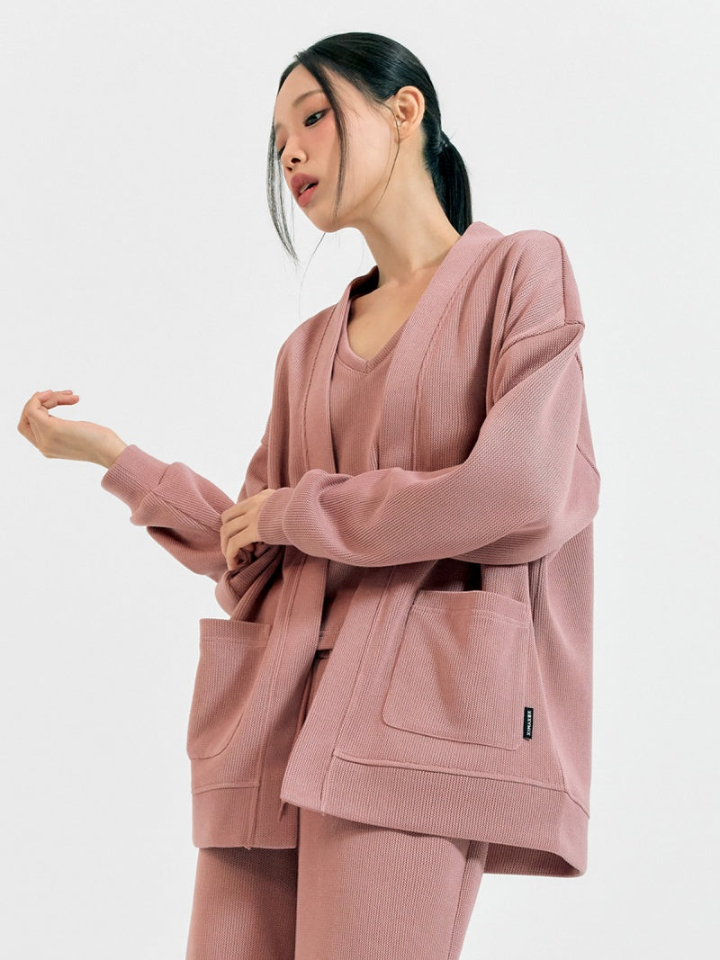 コージー オーバーフィット カーディガン (単品)