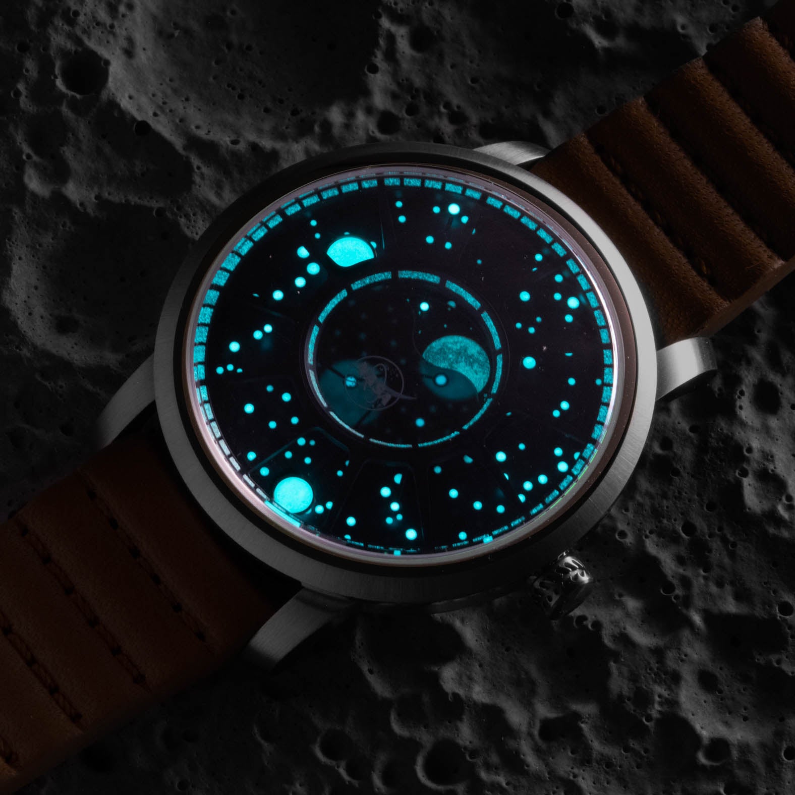 NASA Apollo 15 American Moonphase Blue Moon | Xeric.com – Xeric