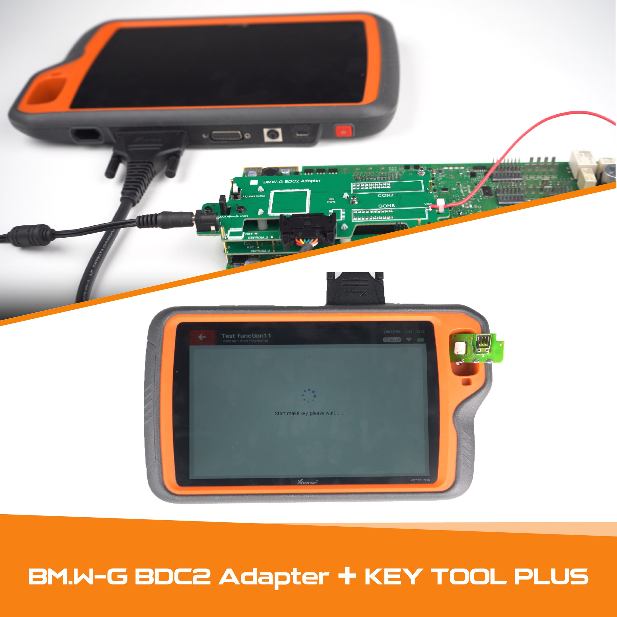 Xhorse BMW G Series BDC2 Solder-Free Adapter work with VVDI2, VVDI