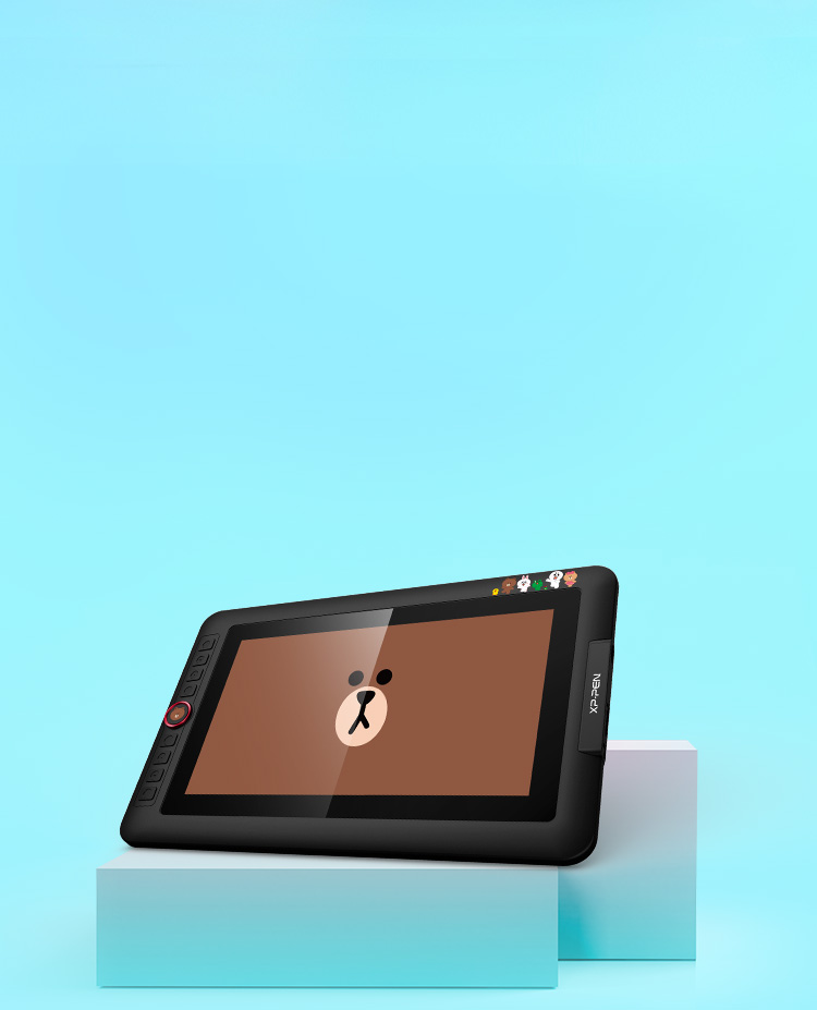 Artist 12 Pro LINE FRIENDS Edition Drawing Display | XPPen