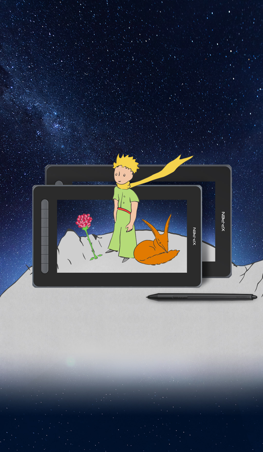 XP-Pen Artist 16 セカンド 星の王子さまコラボ Artist 12/16 セカンド<br>星の王子さま限定版 | XPPen JAPAN公式サイト