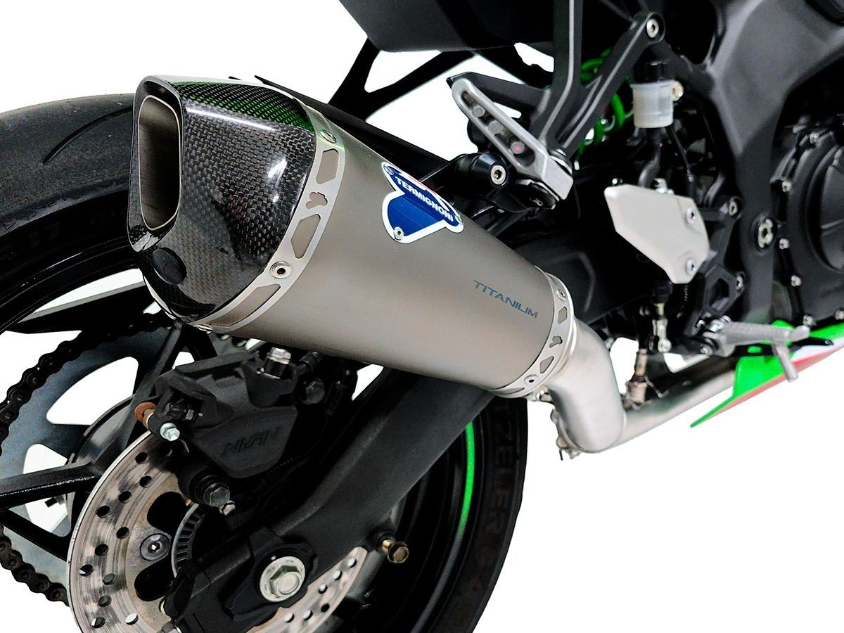 Termignoni Stainless Steel Racing Silencer with Link pipe for