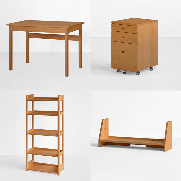 在庫限り】 大容量デスクセット｜家具と学習机(デスク)の専門店キシル