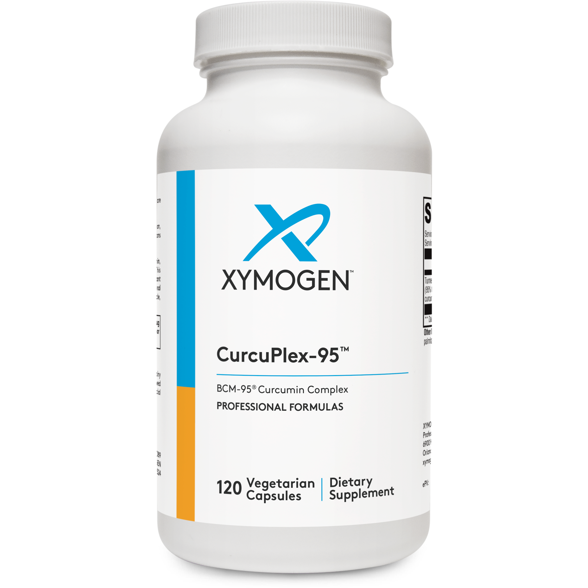 CurcuPlex 95 120 C - BCM-95 Curcumin Supplement | Xymogen