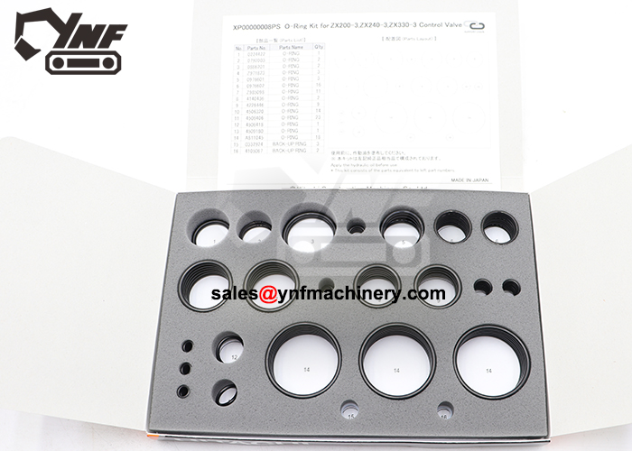 Genuine Hitachi O-ring Kit ZX200-3 | XP00000008PS
