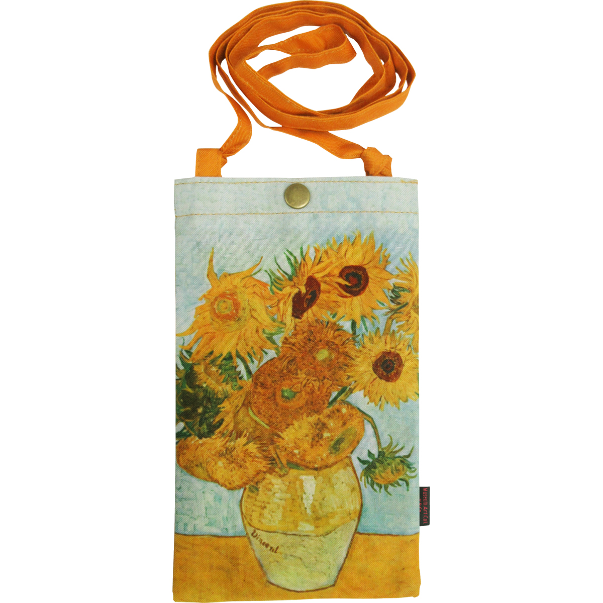 名画 スマホショルダーバッグ（ゴッホ「ひまわり」） | ユーパワー