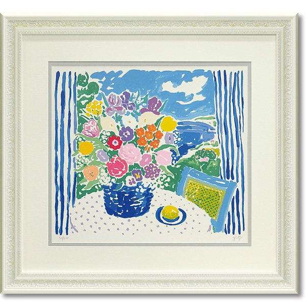 ジョンボッチ「アーンズ ブーケ」(版画シルクスクリーン) | ユーパワー