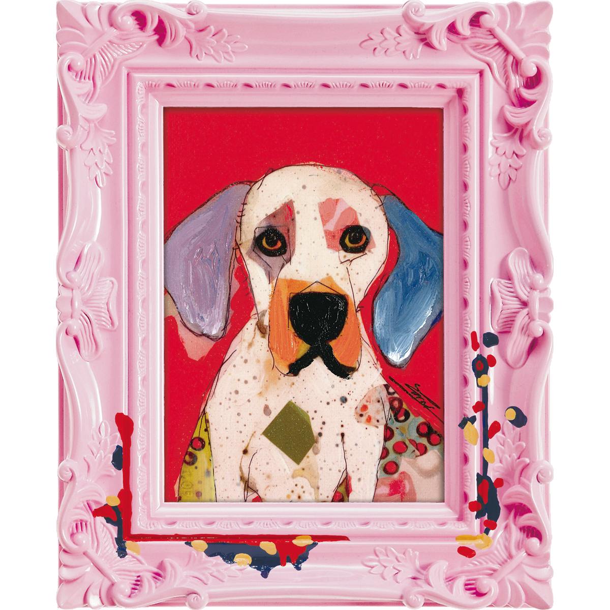 オイル ペイント アート ～ペンキ デコフレーム シリーズ～「クリムト