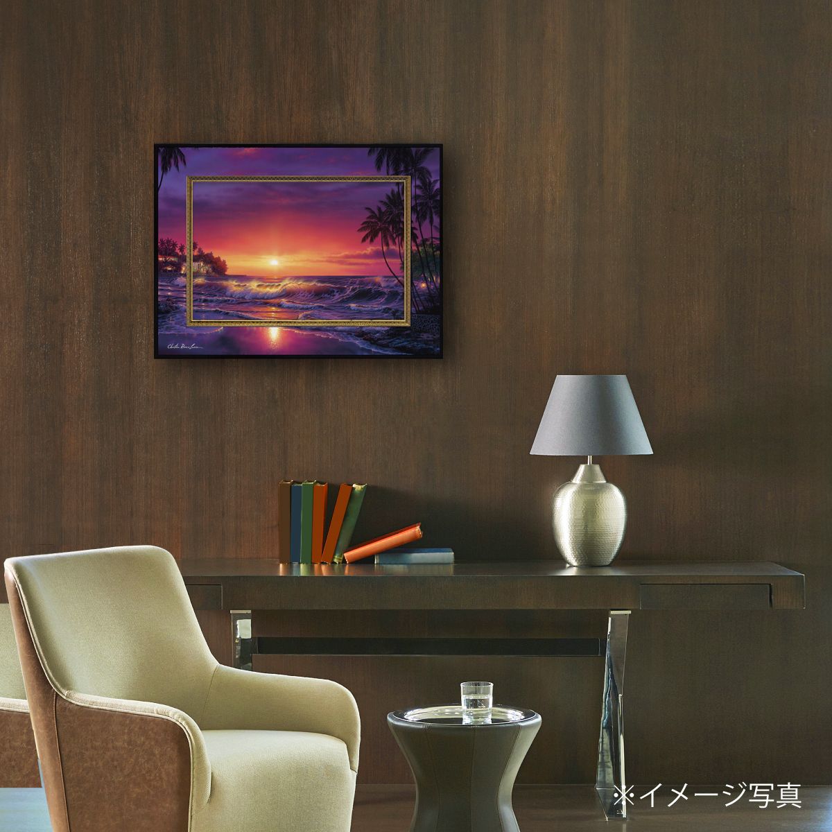 クリスチャン・リース・ラッセン ビッグアート「アンバー ドーン（M