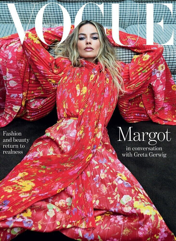 Vogue Australia Magazine August 2023 Margot Robbie Barbie Movie