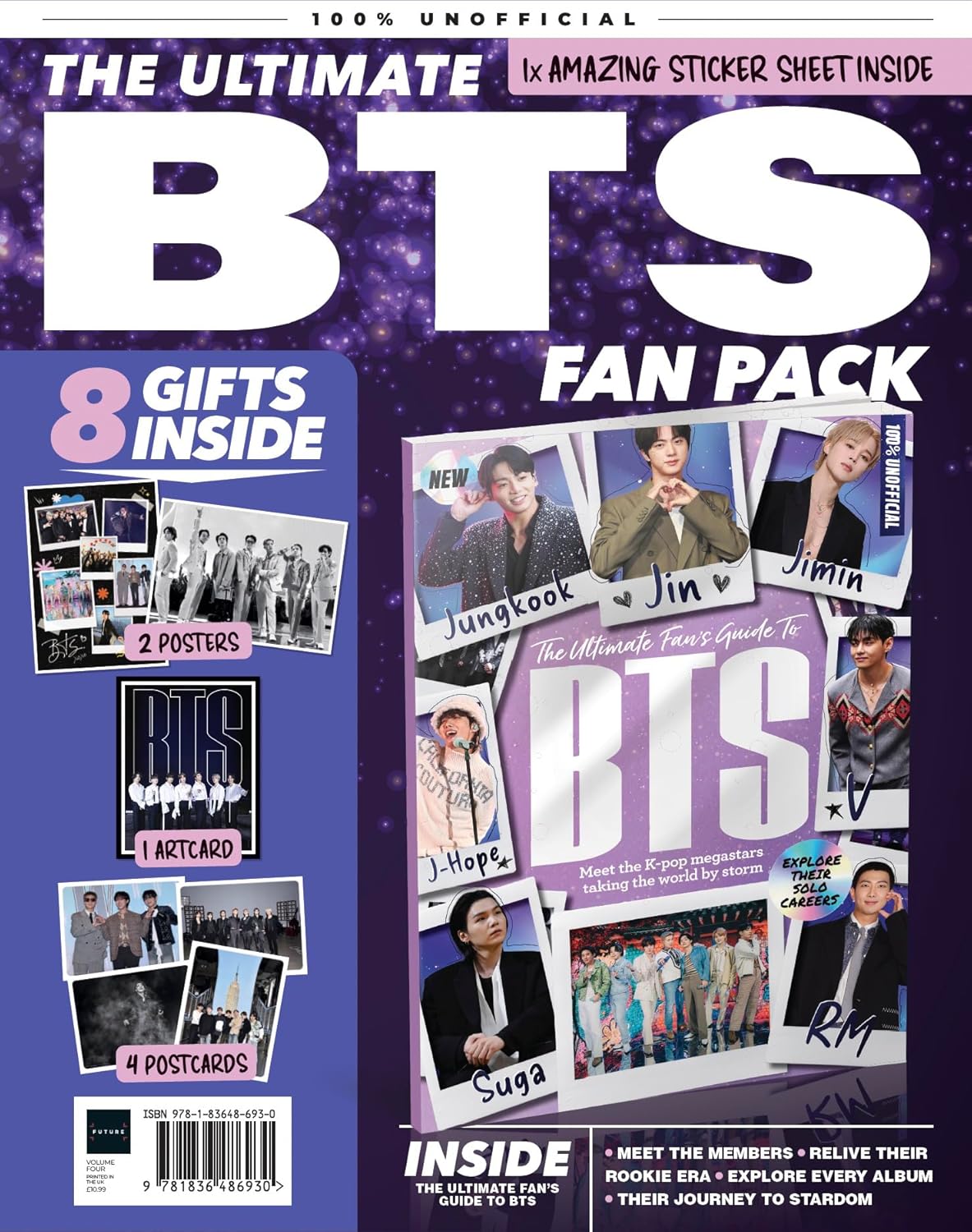 BTS Ultimate Fan Pack Magazine – 8 Gifts Inside Including Posters