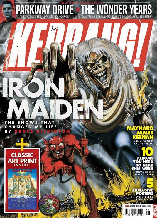 KERRANG！ ISSUE NO 1219 IRON MAIDEN KERRANG！ ISSUE NO 1219 IRON