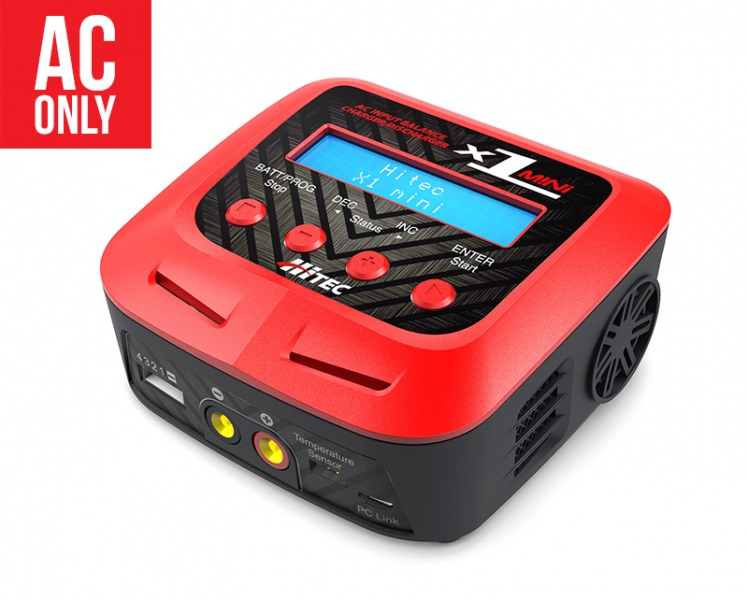 HITEC X1 MINI AC MULTI CHARGER - Your Battery Buddy