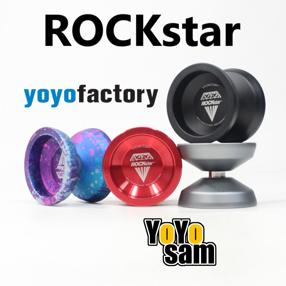 YoYoFactory JDS Rockstar Yo-Yo - Mono-Metal YoYo – YoYoSam