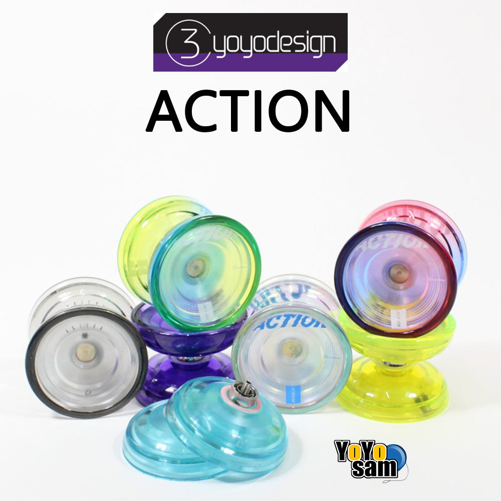 C3yoyodesign Action Yo-Yo - Plastic Fingerspin YoYo – YoYoSam