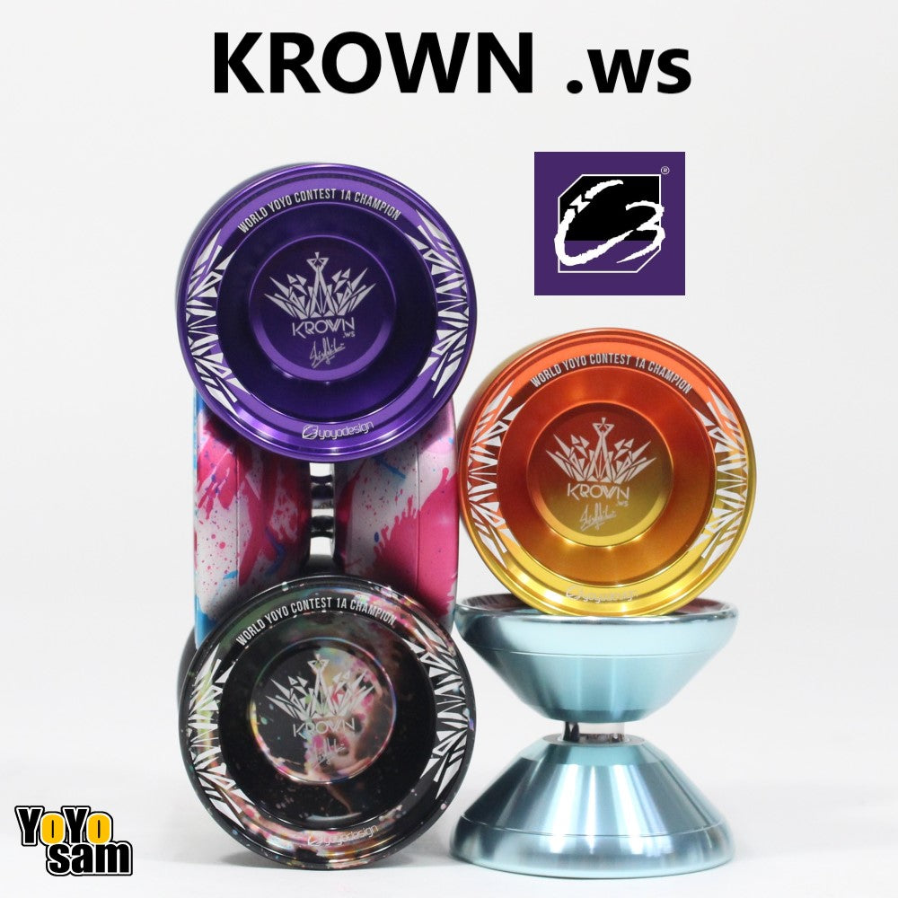 C3yoyodesign Krown .ws Yo-Yo - World Champion Shinya Kido
