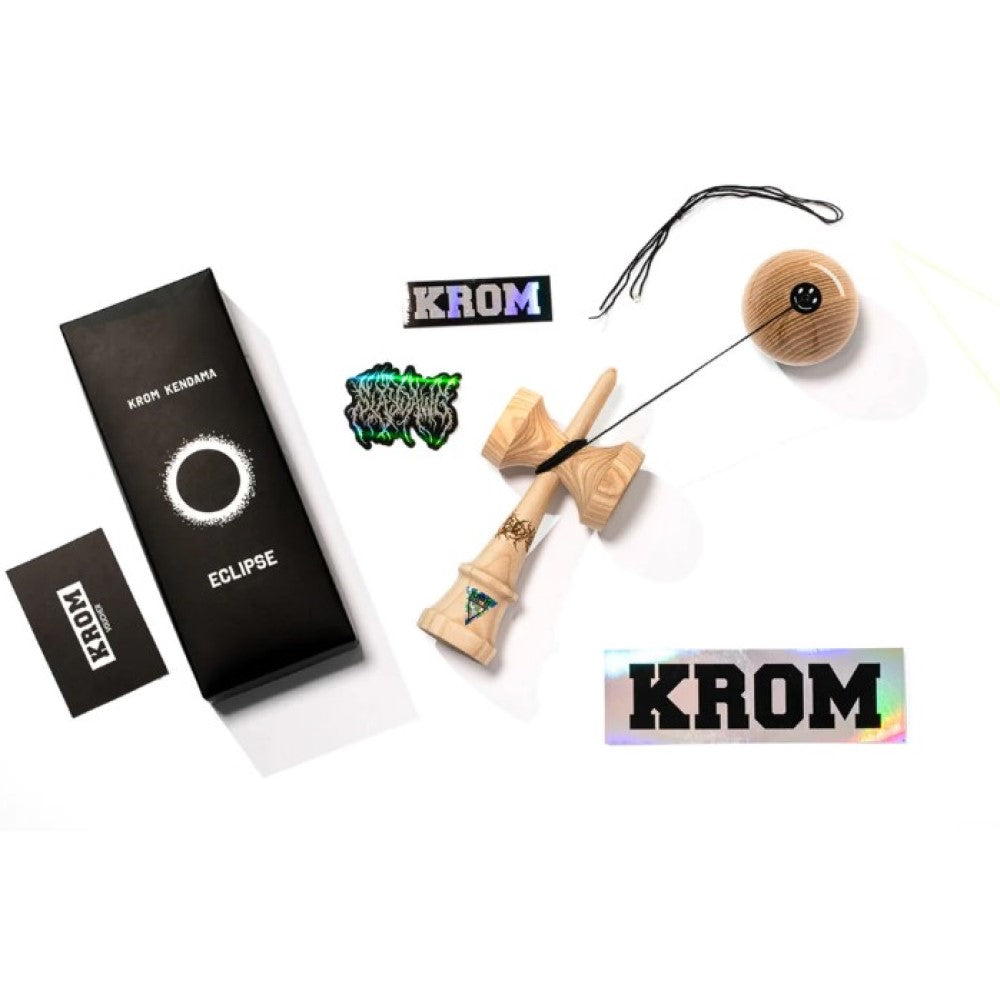 KROM Kendama SLAYDAWG 3 (SD3) ECLIPSE Kendama - with RFS Sticky