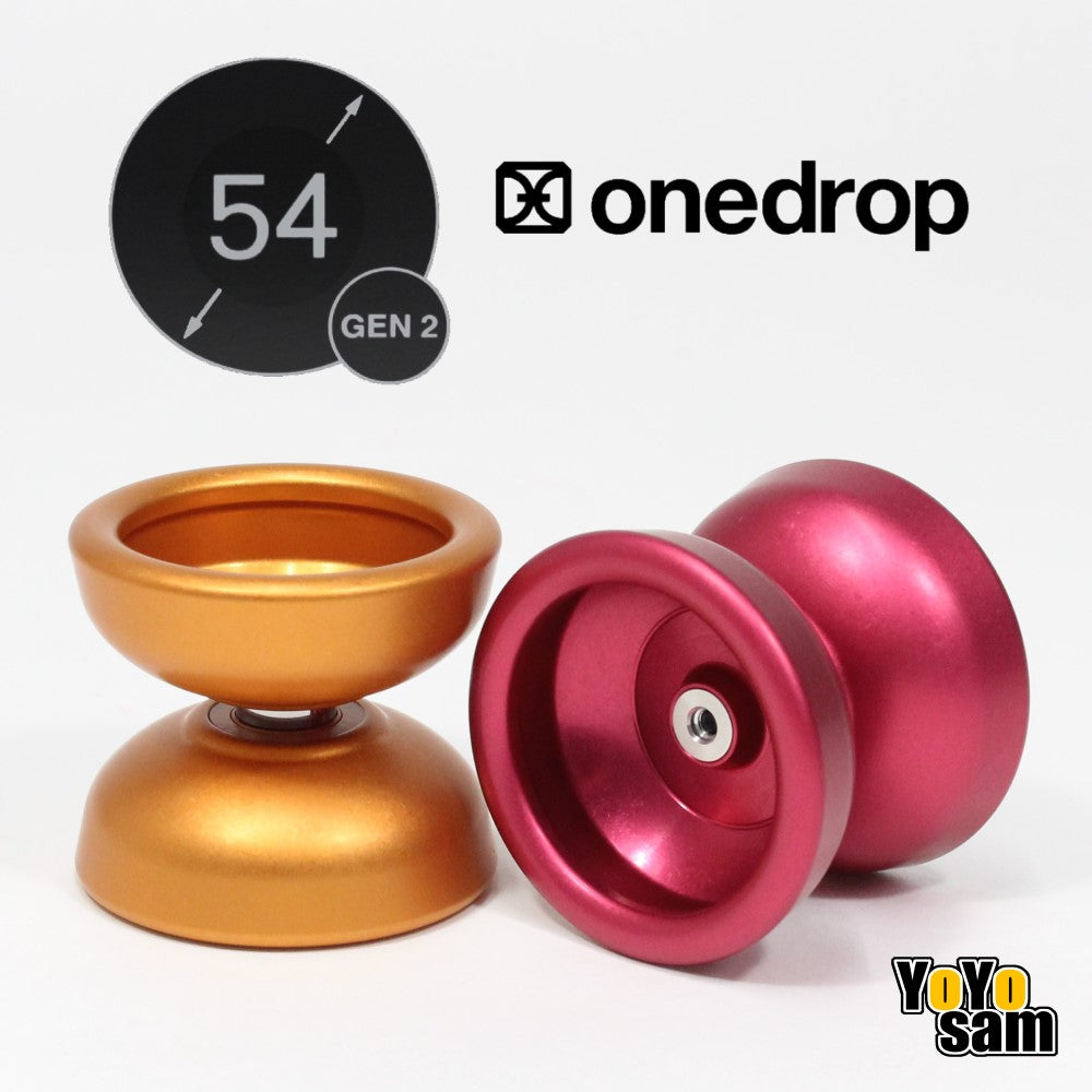 ヨーヨー 54 gen2 onedrop SE付き One Drop 54 Gen 2 Yo-Yo - 6061