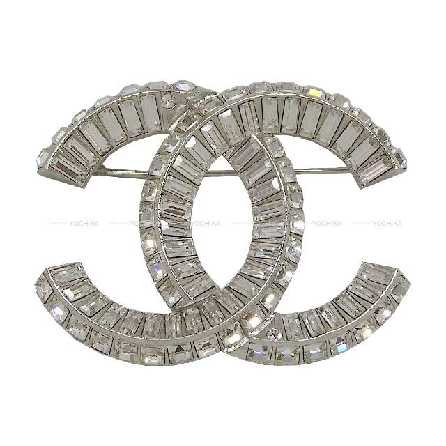 渋谷並木橋店】CHANEL シャネル ブローチ ココマーク スクエア