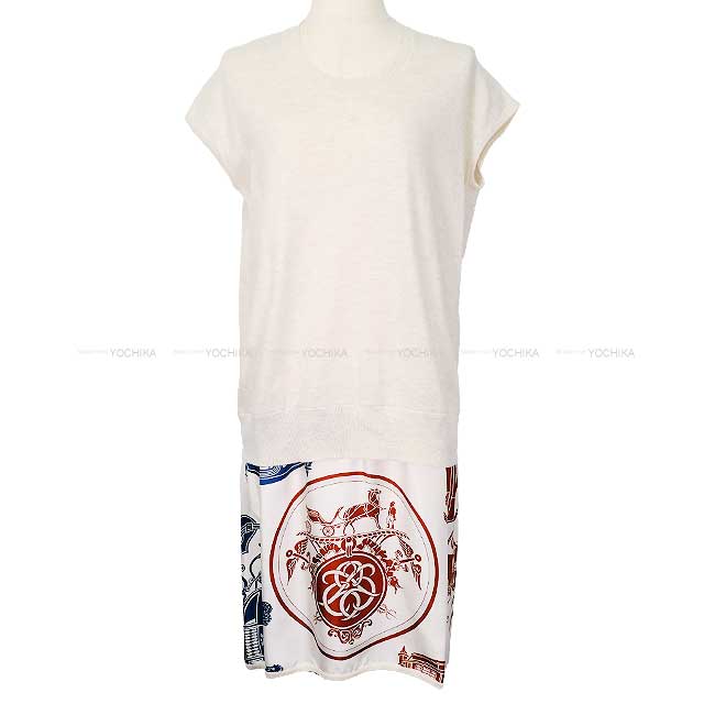 HERMES エルメス ワンピース レディース フレンチスリーブ