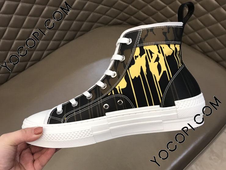 ディオールコラボ ハイカットスニーカー 【レディース・メンズ用