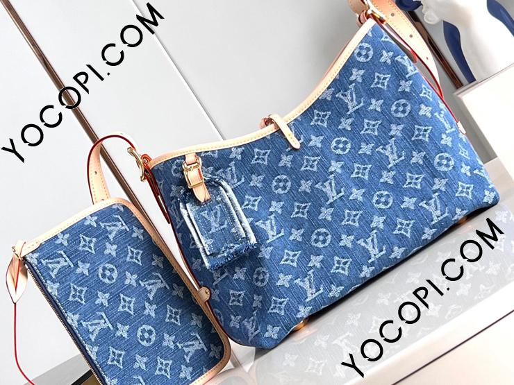 M46855】 LOUIS VUITTON ルイヴィトン モノグラム・デニム バッグ
