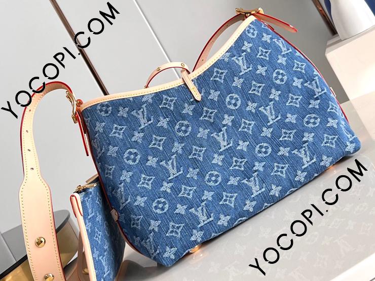 M46855】 LOUIS VUITTON ルイヴィトン モノグラム・デニム バッグ