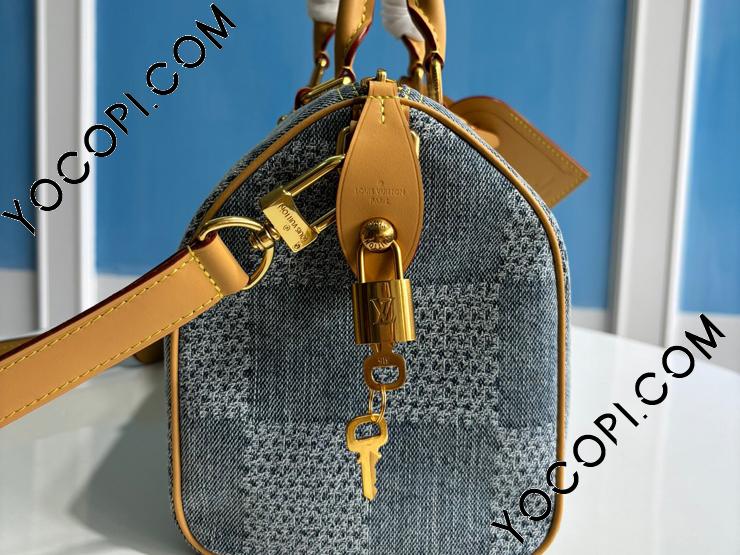 N40700】 LOUIS VUITTON ルイヴィトン ダミエ・デニム バッグ スーパー