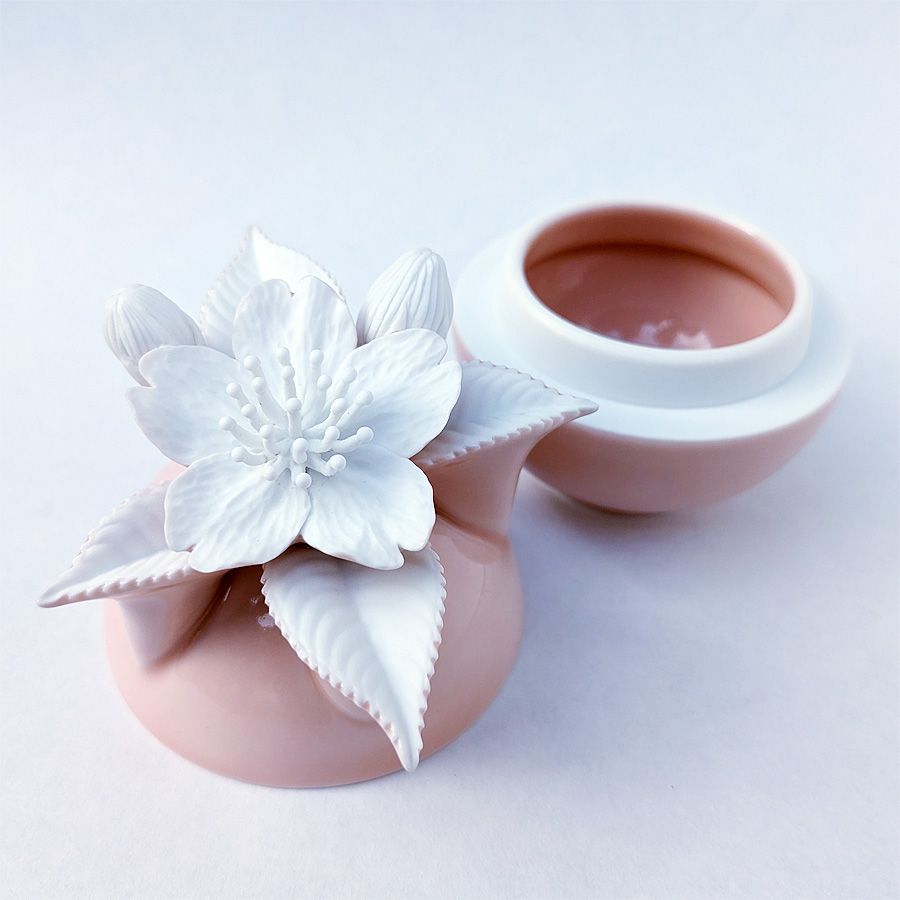 遺骨を家に置く手元供養｜おしゃれ分骨ミニ骨壷・形見入【さくら