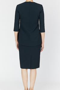 ペプラムロングスリーブパールブラウス – YOKO CHAN