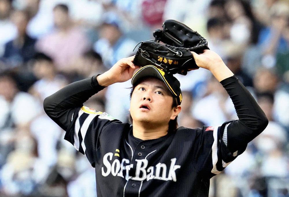 好調だったソフトバンク津森宥紀、連続四死球から打ち込まれ…「あまり