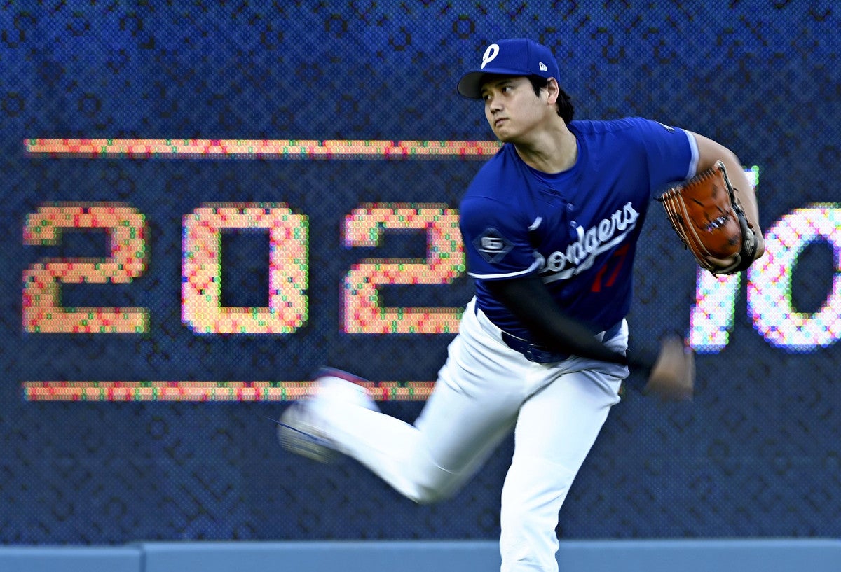 ドジャース大谷翔平「二刀流」出場、ブルワーズと投手ではメジャー8年