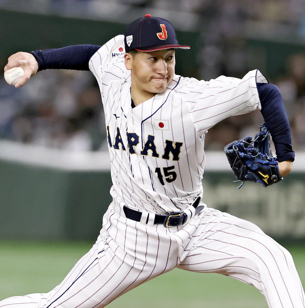 WBC:侍ジャパンの4番・村上宗隆がソロ本塁打、トリプルプレー完成…5