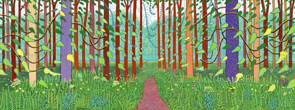 デイヴィッド・ホックニー展 15日開幕…都会も自然も モチーフ多彩