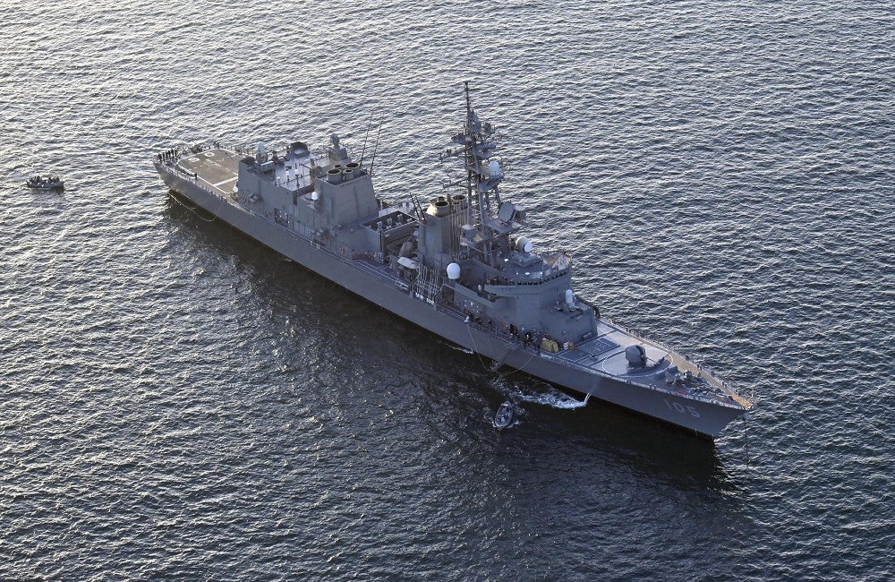 海自護衛艦「いなづま」、なぎの瀬戸内で航行不能…周辺に7mの浅瀬も